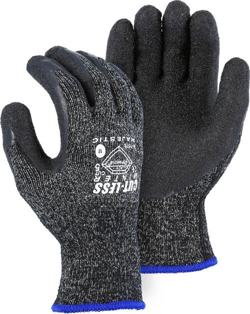 Majestic Glove Cut-Less 34-1570 Dyneema Fiber Heavy Weight Seamless Knit Cut Resistant Gloves, Multiple Sizes Available