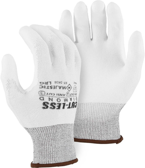 Majestic Glove Cut-Less Diamond 37-3435 Dyneema Diamond/Spandex Light Weight Seamless Knit Cut Resistant Gloves, Multiple Sizes Available