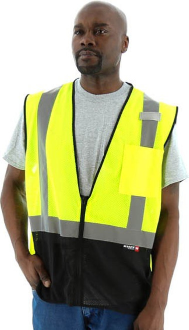 Majestic Glove 75-3213 100% Mesh Polyester Safety Mesh Vest, Multiple Sizes Available