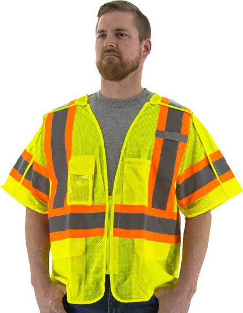 Majestic Glove 75-3305 100% Mesh Polyester Breakaway Mesh Vest, Multiple Sizes and Colors Available