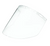SureWerx Sellstrom S37601 Polycarbonate Replacement Face Shield Window - Case of 200