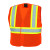 SureWerx Pioneer® Polyester Mesh Tear Away Safety Vest, Multiple Sizes and Colors Available