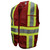 Radians Radwear® USA CSV22-01Z1 Custom Safety Vest, Multiple Sizes Available