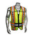Radians Radwear® USA LHV-207-O4C-POL Police Safety Vest, Multiple Sizes Available