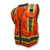 Radians SV55-2ZOD Two-Tone Woven/Mesh Engineer Vest, Multiple Sizes Available