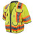 Radians SV55-3ZGD Two-Tone Woven Mesh Engineer Vest, Multiple Sizes Available