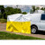 Fiber Splicing Tent used with vehicle