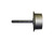 Nolan Stub Axle Assembly: 1" Axle, 8" Aluminum Wheel with Bearings and Insulation Kit: AATS-13