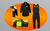 Arc Rated Safety JBS0540HZ 40 Cal Ultra Comfort Safety Clothing Kit - Each