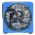 Super Vac HF164i i-Line 16 in 1.5 HP 3450 rpm Single Speed Ventilation Fan