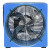 Super Vac HF124Ei i-Line 12 in 1/2 HP 3450 rpm Single Speed Ventilation Fan