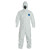 DuPont TyChem 400 Coverall with Attached Hood and Elastic Wrists and Ankles Multiple Sizes Available, Case of 25