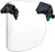 MSA 10194818 V-Gard® H1 Safety Helmet Face Shield - Each