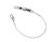 MSA 10201354_A V-Shock High Heat Cable Safety Lanyard, Multiple Number of Legs, Anchorage Connection Type, Harness Connection Hook Type Values Available - Each