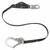 MSA 10206833 V Single Leg Anti Corrosion Energy Absorber Lanyard - Each