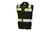 Kishigo EV Series B500 10 Pockets Enhanced Visibility Professional Utility Vest