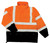 Kishigo RWJ103 3 Pockets Storm Cover Rainwear Jacket, Multiple Sizes Available