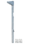 Falltech 6161012 Bolt-On Ladder Stanchion Anchor with 12 in Overhead Offset
