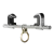 Falltech 7530B Trailing Beam Anchor with Dual Clamp Adjustment