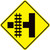 Aldon 4015-80 Rail-Road Advance Warning Sign