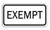 Aldon 4015-85 Hi-Intensity Warning Sign