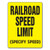 Aldon 4015-94 Warning Sign, Multiple Legend Values Available