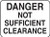 Aldon 4115-38 Warning Sign