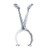 Aldon 4123-85 Tie Tong with Replaceable Tips