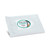 Allegro 0350-20PP Pocket Pak Eyewear Cleaning Wipe - 20/Wipes