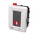 Allegro 4400-DS Wall Defibrillator Case with Strobe - Each