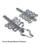 SAFEWAZE FrogLink Permanent Roof Anchor with Rivets (019-4006)