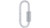 Petzl GO P015AA00 Oval Quick Link, Multiple Diameter Values Available - Sold By 10/Pack