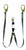 Elk River 95047 FireMaster Web Energy Absorbing Lanyard - 6/Pack