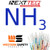 Nextteq NX108MH Ammonia Detector Tubes, 50-900 ppm - 10/Pack