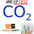 Nextteq NX117VVL Carbon Dioxide Detector Tubes, 100-4000 ppm - 10/Pack