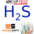 Nextteq NX169VH Hydrogen Sulfide Detector Tubes, 0.1-4.0% - 10/Pack
