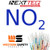 Nextteq NX194M Nitrogen Dioxide Detector Tubes, 0.5-30 ppm - 10/Pack