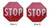 Plasticade STSTP-18ABSHIP Safety Stop Sign - Each