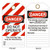 Safehouse Signs TB-176 Lockout Tag - Sold By 25/Pack
