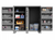 Durham JSC-246061-94T-D719 Jobsite Storage Cabinet, 47.5 Cu. FT.