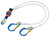 3M DBI-SALA EZ-Stop 1246178 Fixed Leading Edge 100% Tie-Off Shock Absorbing Lanyard - Each