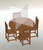 Rack'Em 3134 Social Distancing Partition Table Divider - Sold by Each