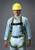 Honeywell DuraFlex E650-4/S/MGN Full Body Stretchable Harness, 400 lb - Each