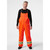 Helly Hansen 71443 Alta Collection Hi-Vis Orange Mens 100% Polyester Waterproof Shell Bib - Each