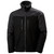 Helly Hansen 77041 Oxford Collection Black/Ebony Mens 79% Cotton/18% Polyester/3% Elastane Lined Jacket - Each