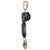 3M DBI-SALA 3100592 Nano-Lok XL Overhead Anchor Point/Direct to Harness Back Mount Class 1 Extended Length Self-Retracting Lifeline - Each