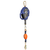 3M DBI-SALA 3503880 Smart Lock Edge Zinc Plated Steel Swivel Snap Hook Class 2 Self-Retracting Lifeline - Each