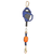 3M DBI-SALA 3503880 Smart Lock Edge Zinc Plated Steel Swivel Snap Hook Class 2 Self-Retracting Lifeline - Each