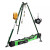 SAFEWAZE 022-11035 10 ft Tech Tripod Kit: 65′ Material Winch, 65′ 3-Way