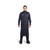 OEL AFW012-NCO Navy 88/12 Premium Indura Cotton Blend 12 Cal/cm2 Coat - Each